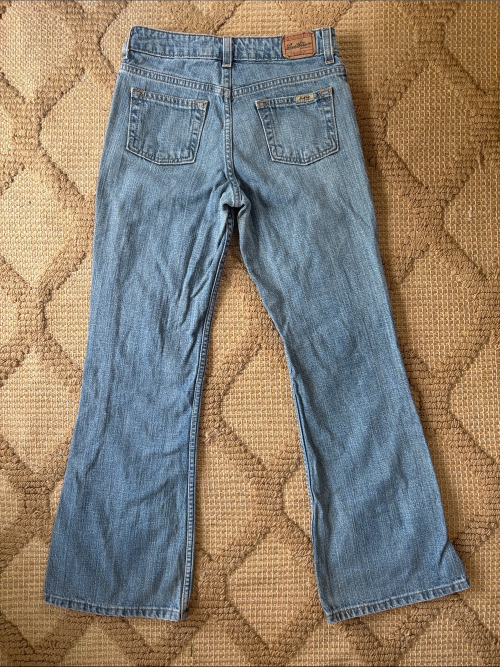 Vintage Levi Strauss Signature Girls Light Wash Flare Jeans